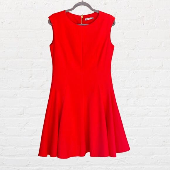 Eliza J fit and flare dress with zippered back - Picture 3 of 6